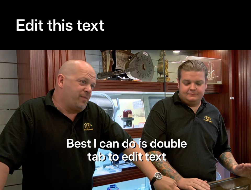 Two men in a pawn shop discussing a deal.