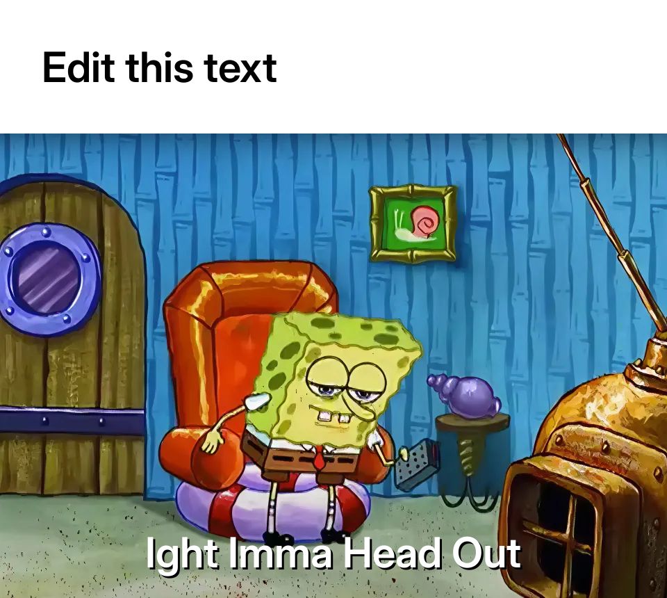 SpongeBob SquarePants sitting in a chair looking tired and holding a remote control.