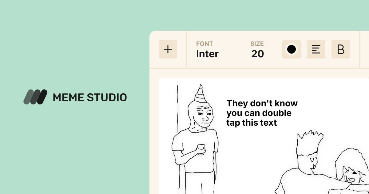 They Dont Know Meme Generator Meme Studio